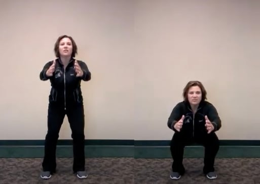exercises-for-pregnancy-basic-squat